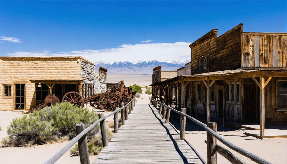 historic saloon with bullet holes