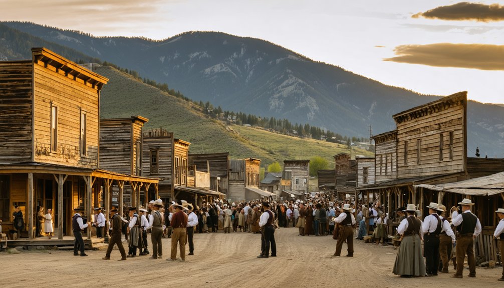 historic silver mining town