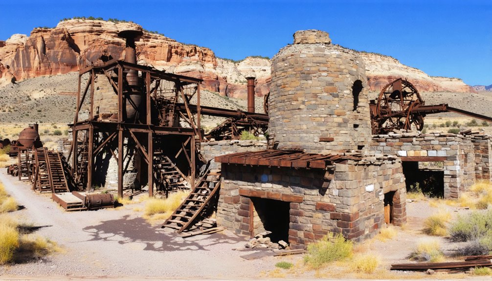 iron industry ruins exploration