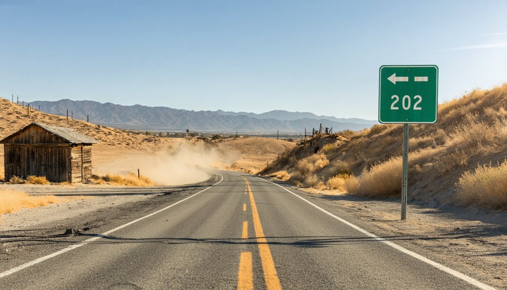 kern county ghost towns access
