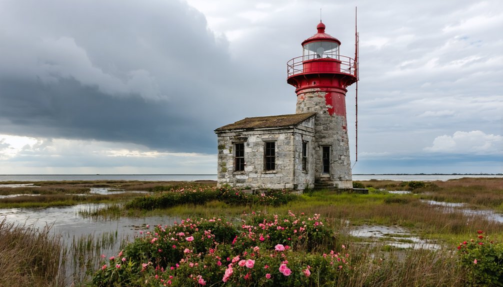 lighthouses resist atlantic erosion