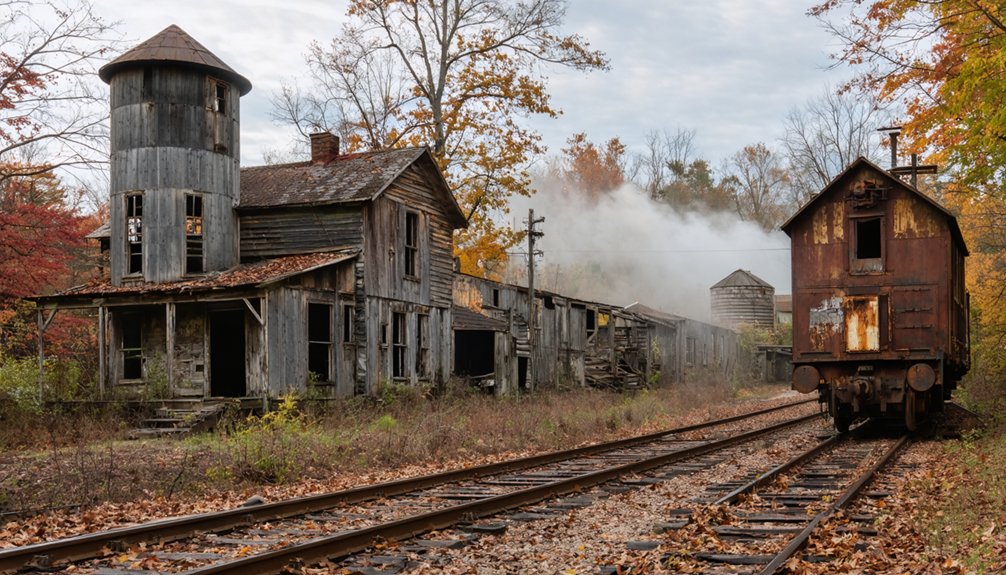lumber town with amenities