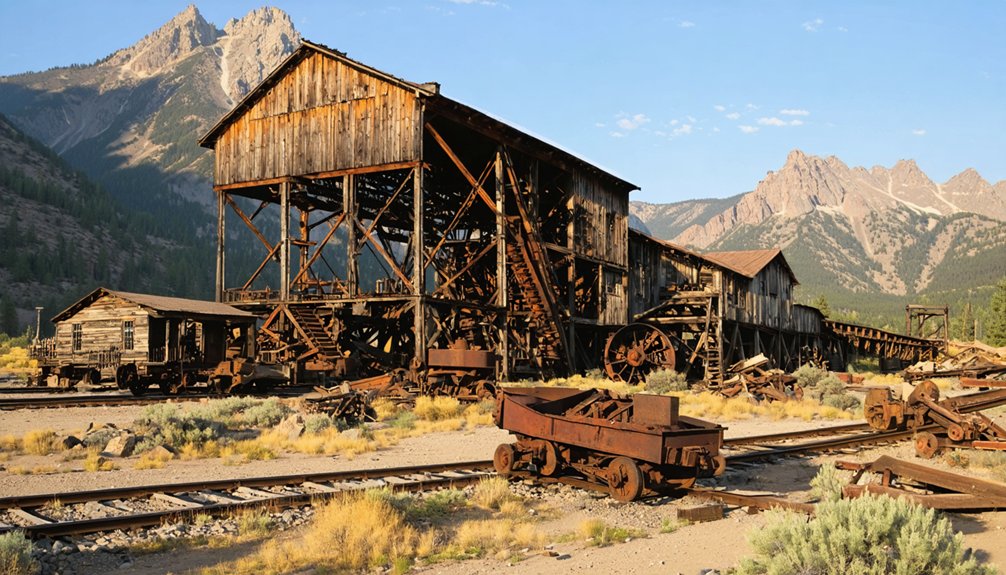 mining relics and structures