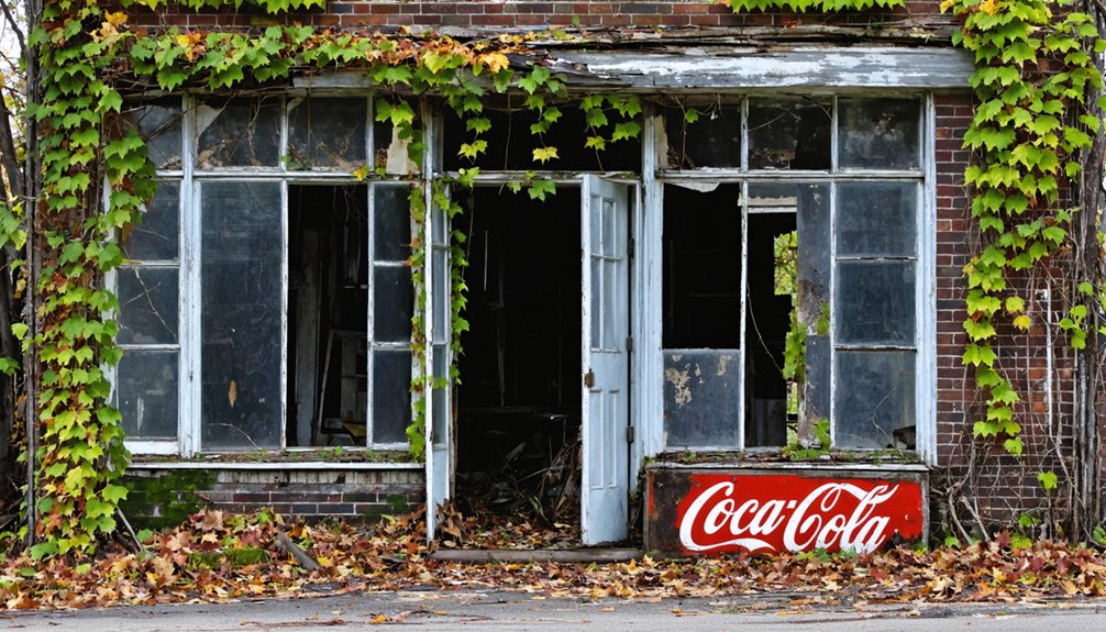 nature overtaking abandoned towns