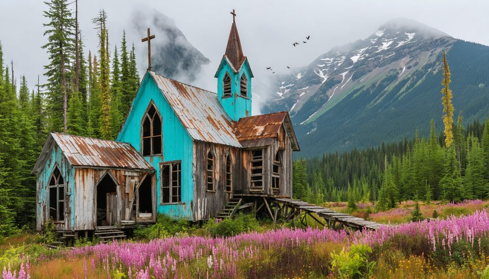 nature reclaiming abandoned towns