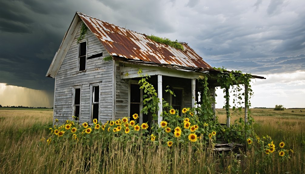 nature reclaiming ghost towns