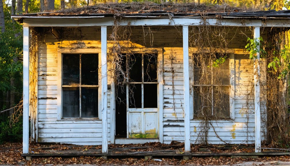nature reclaiming ghost towns