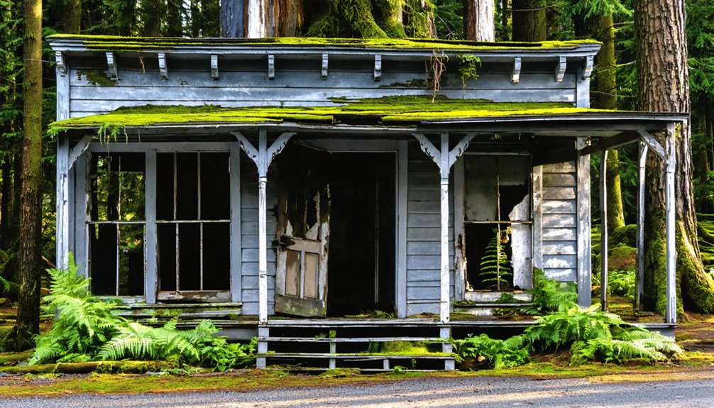nature reclaiming oregon ghost towns