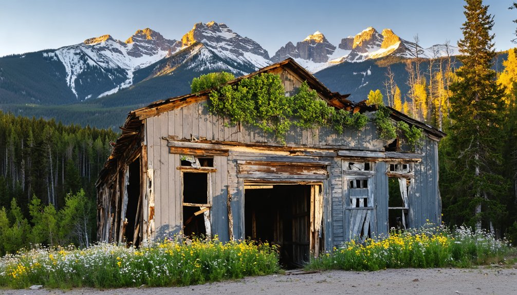 nature reclaims colorado ghost towns
