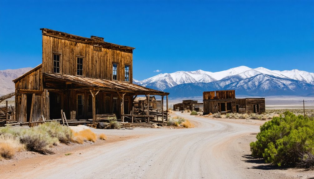 nevada ghost towns scenic routes