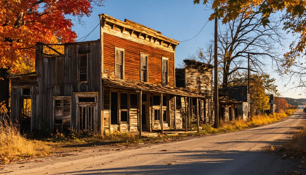 optimal autumn ghost town visits