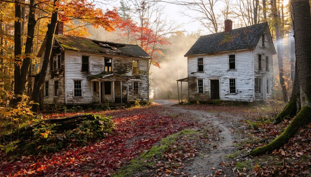 optimal autumn ghost town visits