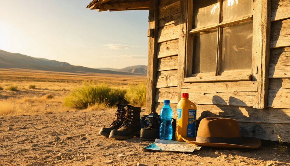 packing essential ghost town gear