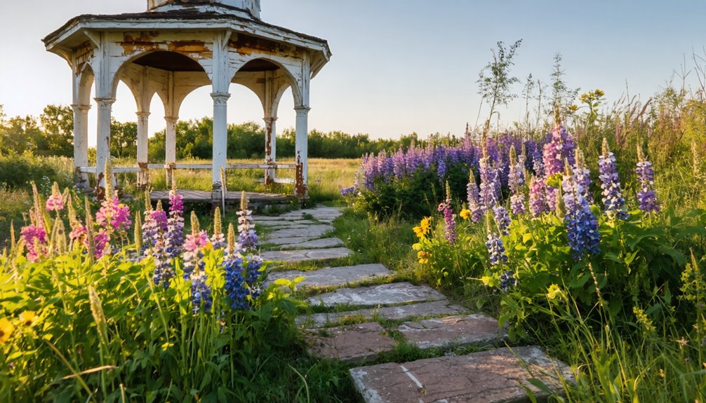 ruins of mineral springs resort
