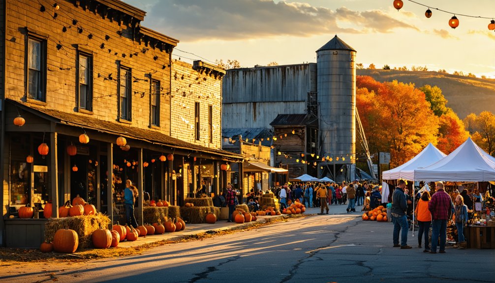 seasonal events at ohio ghost towns