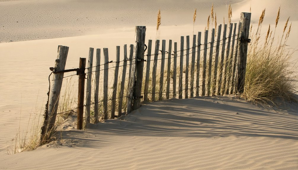 shifting dunes erase settlements