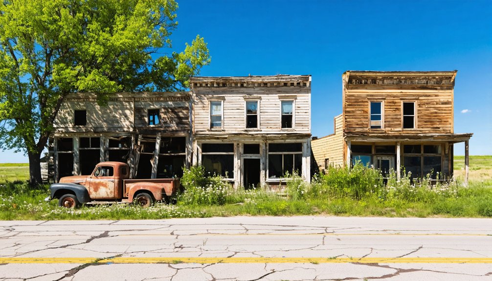 spring ghost town visits