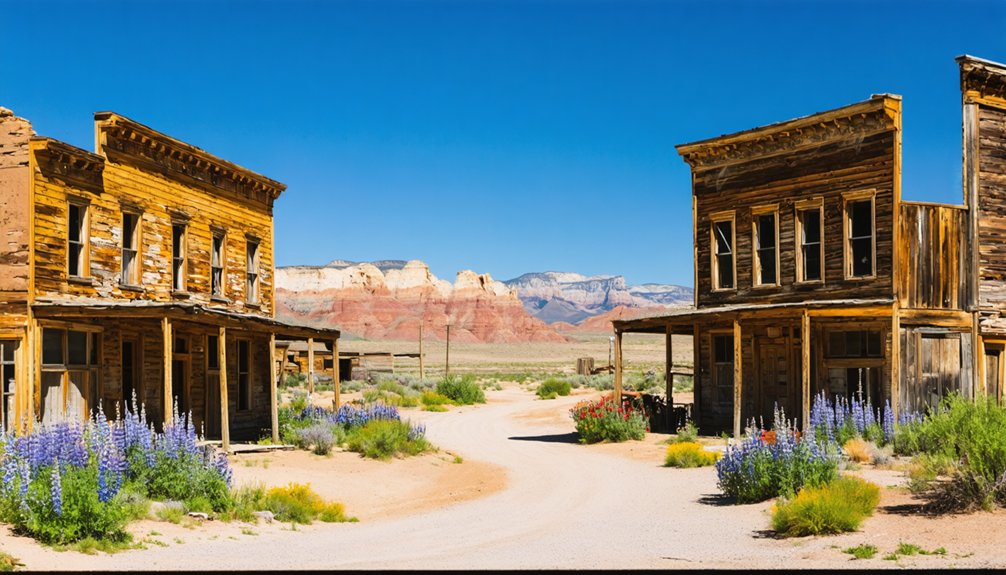 spring ghost town visits