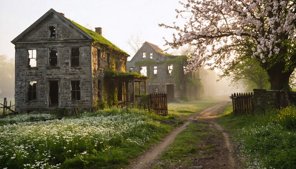 spring ghost town visits