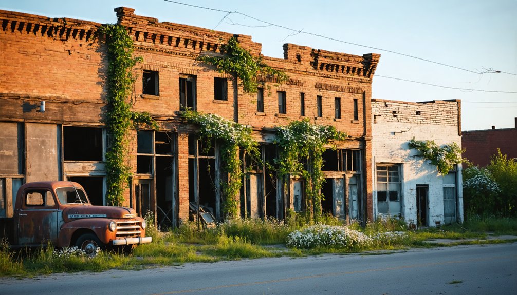 spring ghost town visits