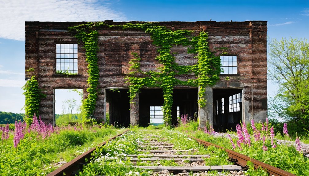 spring ghost town visits