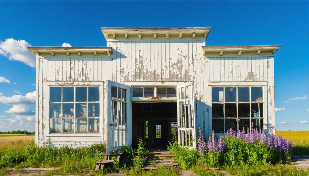 spring ghost town visits