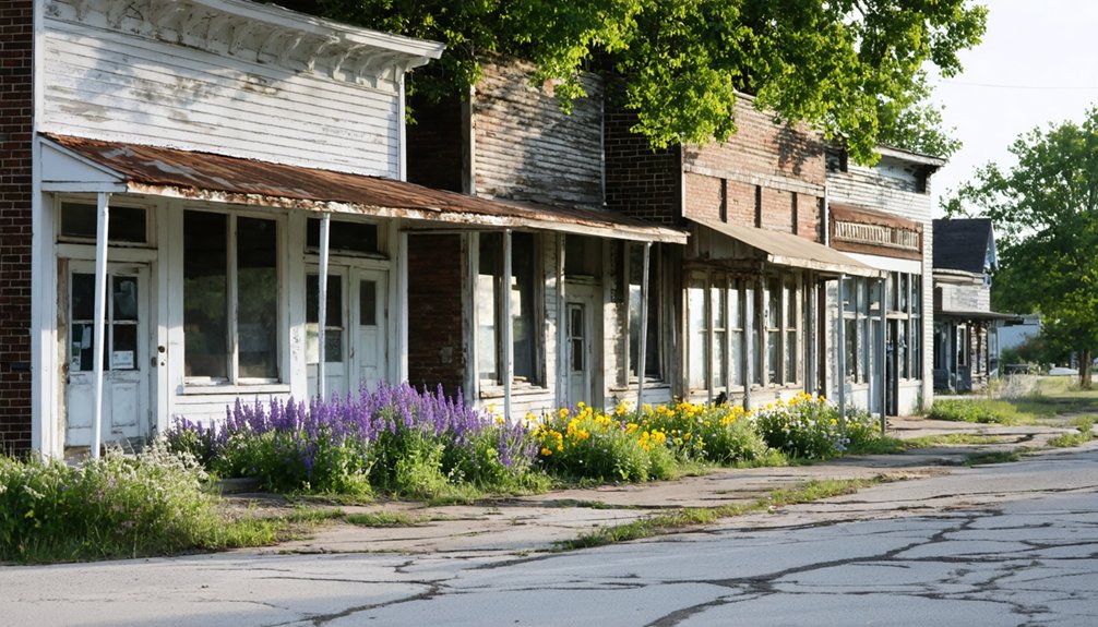 spring ghost town visits