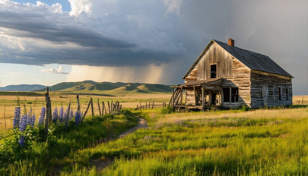 springtime clear roads solitude