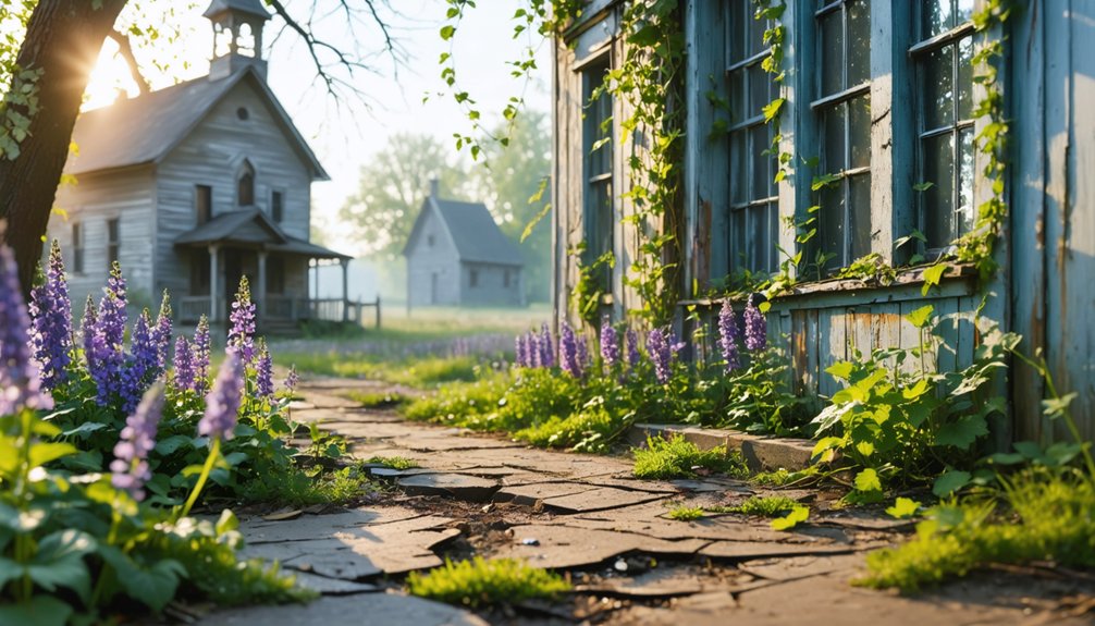 springtime ghost town exploration