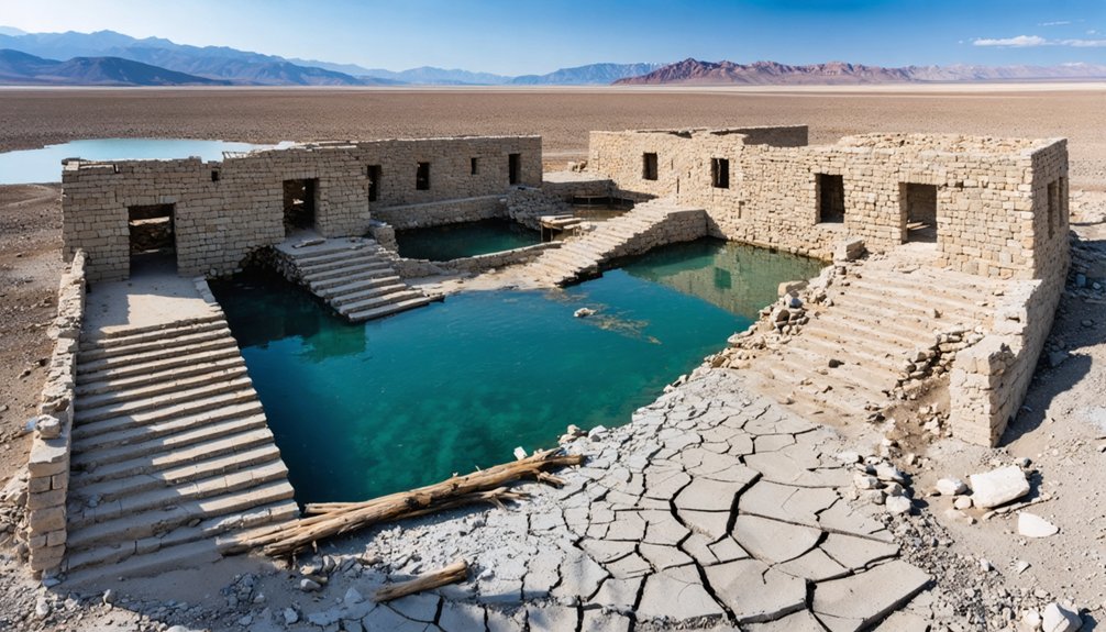 submerged ruins of st thomas