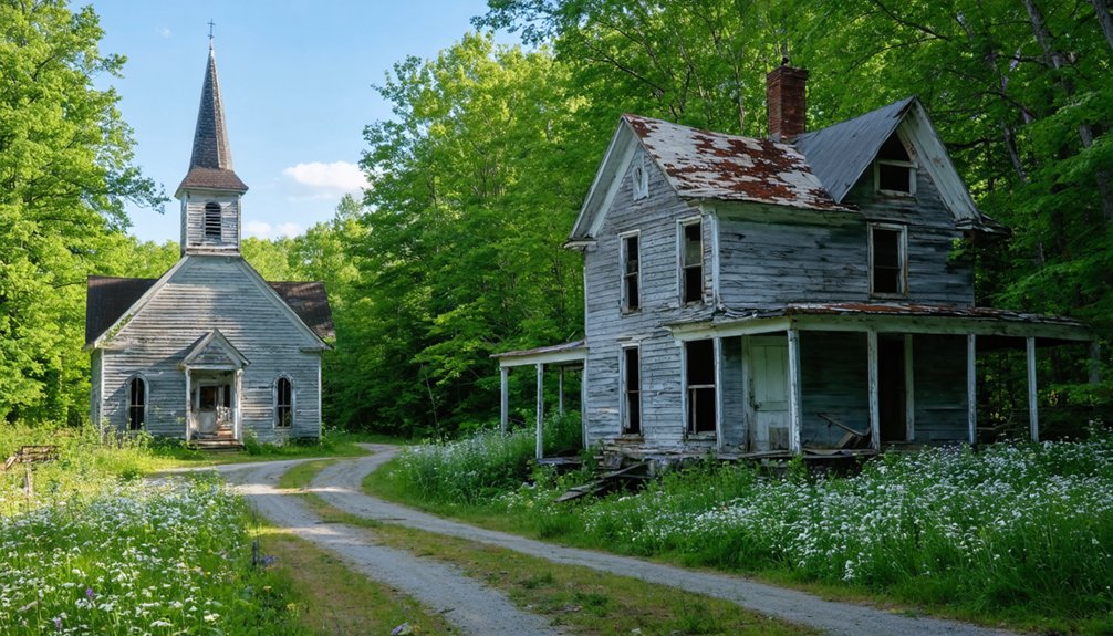 summer ghost towns exploration