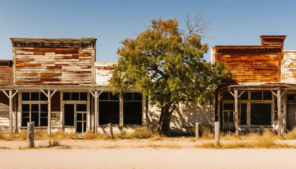 texas autumn ghost towns
