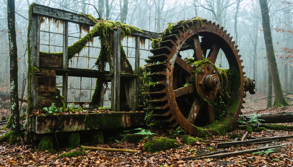 timber depletion and ghost towns