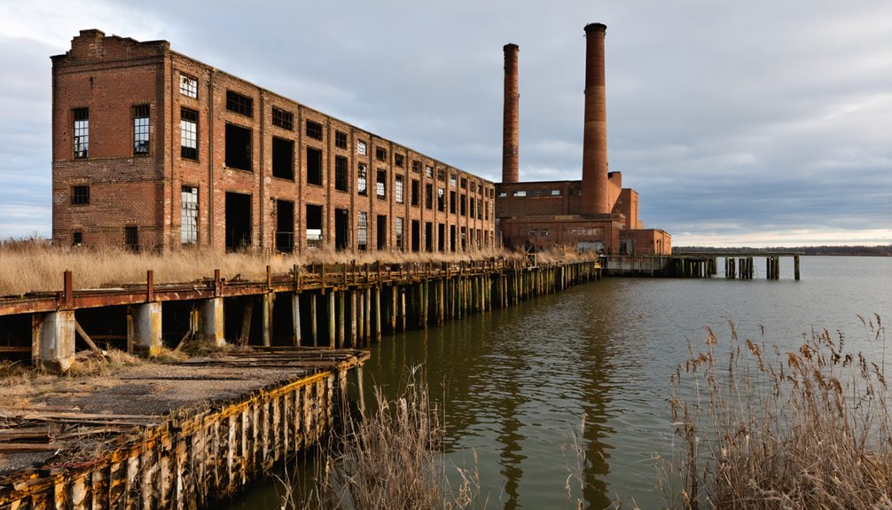 toxic industrial ghost town