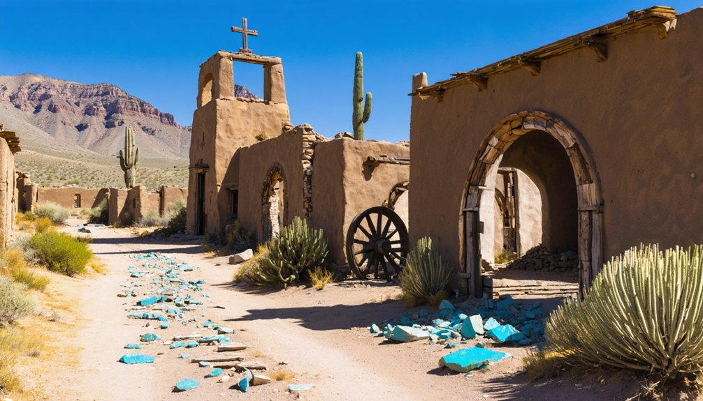 turquoise mining and exploitation