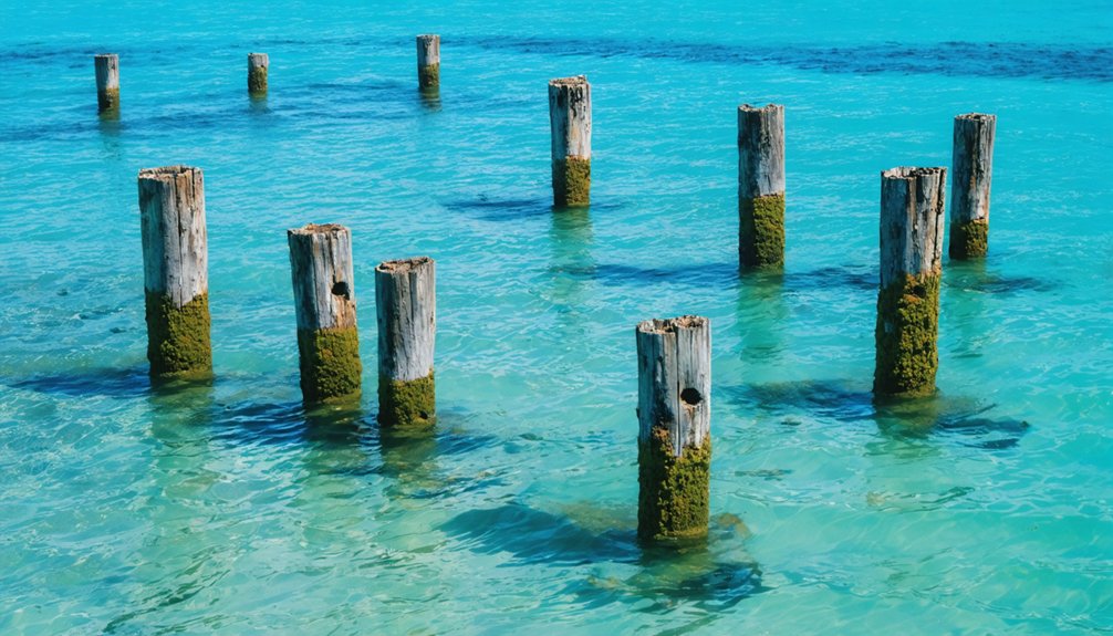 underwater shipwrecks and remnants