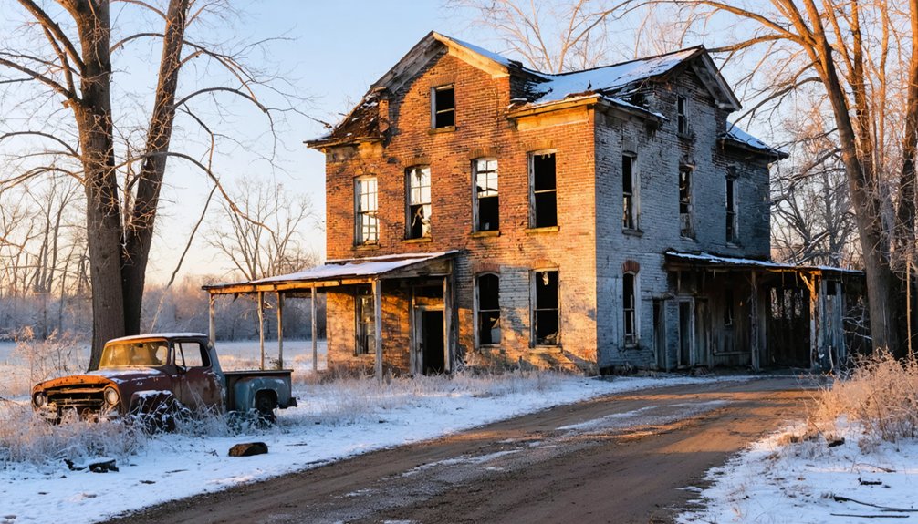 winter ghost town exploration safety