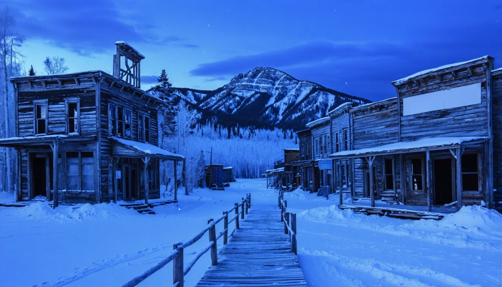 winter ghost towns in idaho