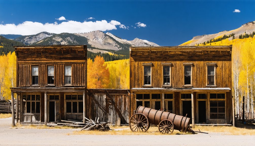 wyoming autumn ghost towns
