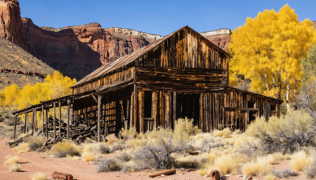 abandoned arizona autumn landscapes