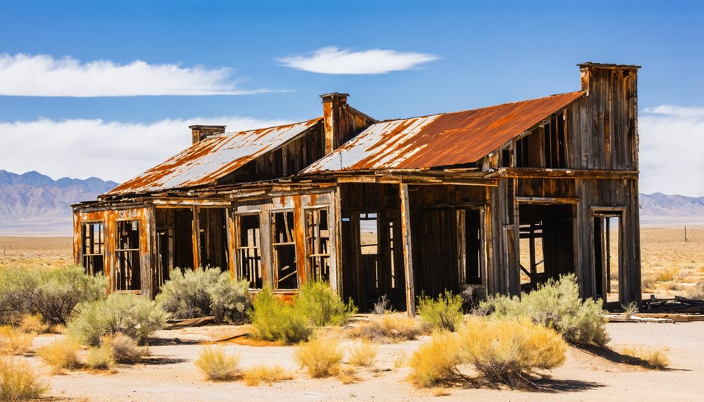 abandoned california mining settlement
