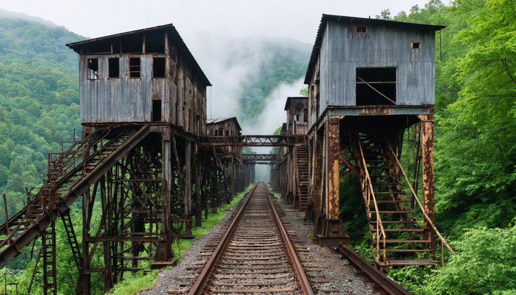 abandoned coal town exploration