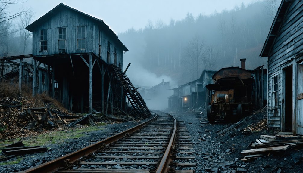 abandoned coal towns haunting