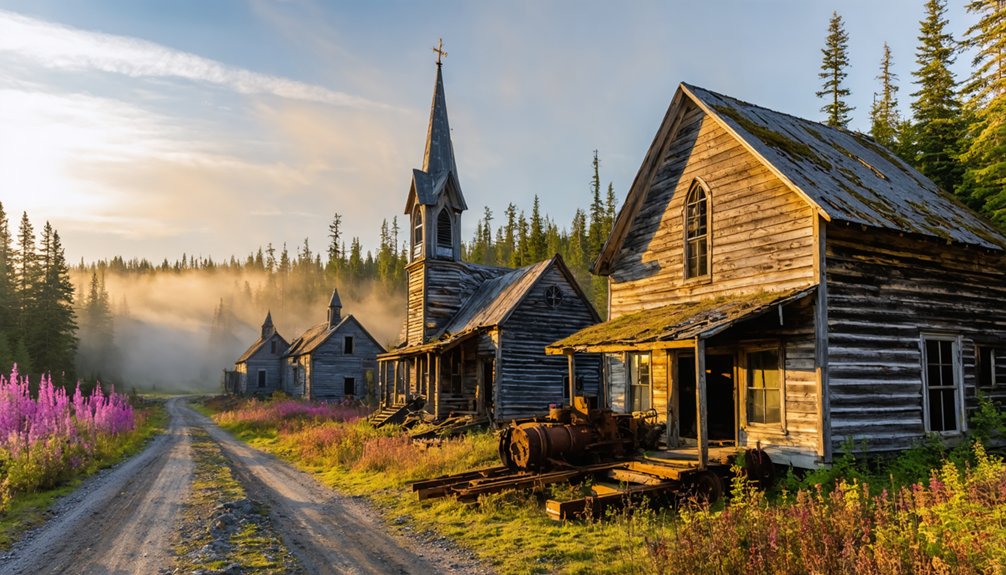 abandoned copper mining settlements
