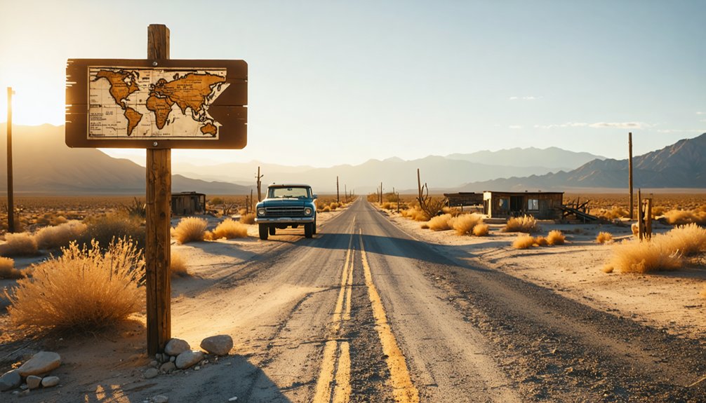 abandoned frontier exploration artifacts landscapes