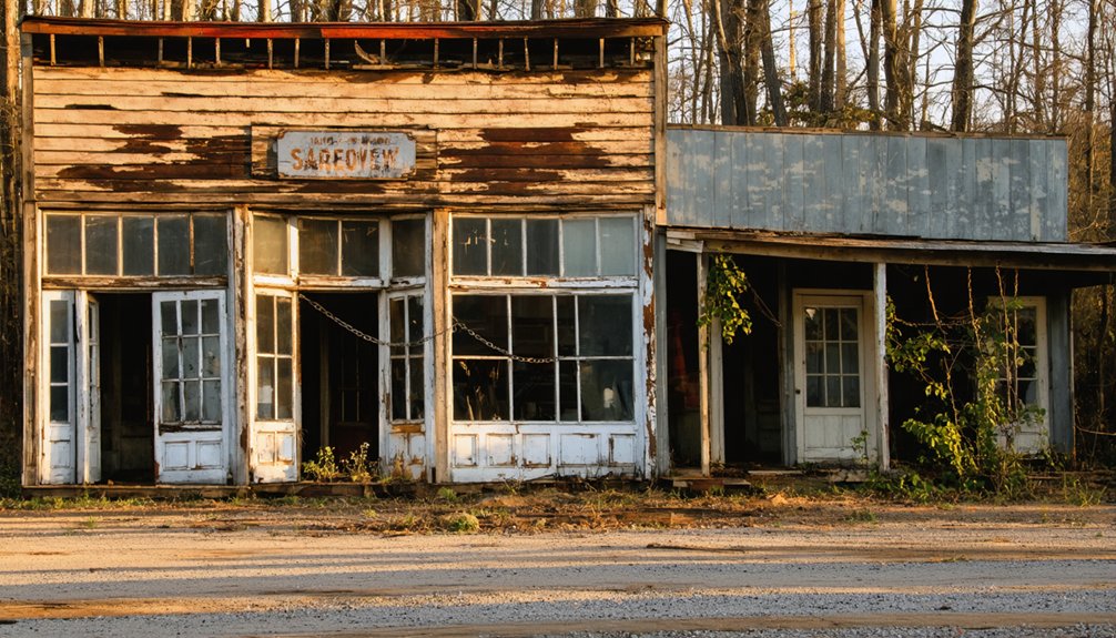 abandoned historical rural settlements