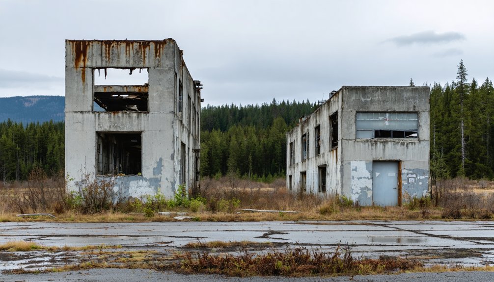 abandoned industrial zombie battleground
