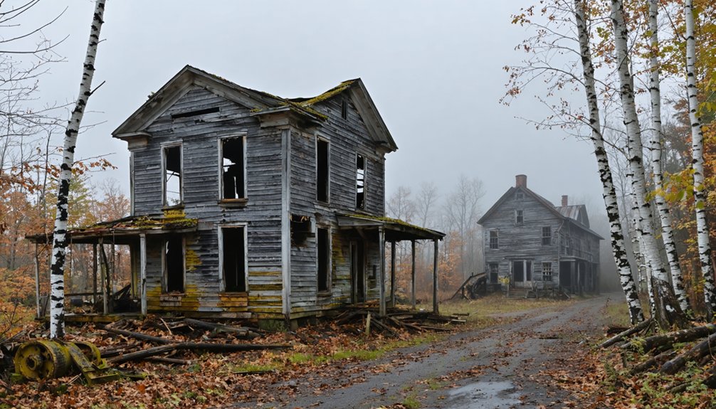 abandoned maine ghost towns