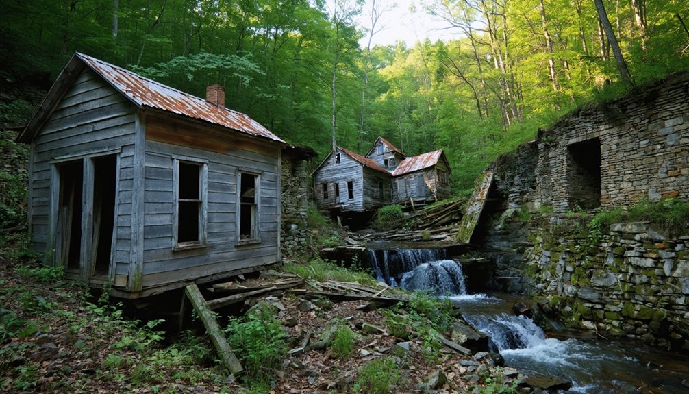 abandoned mining and battlesites