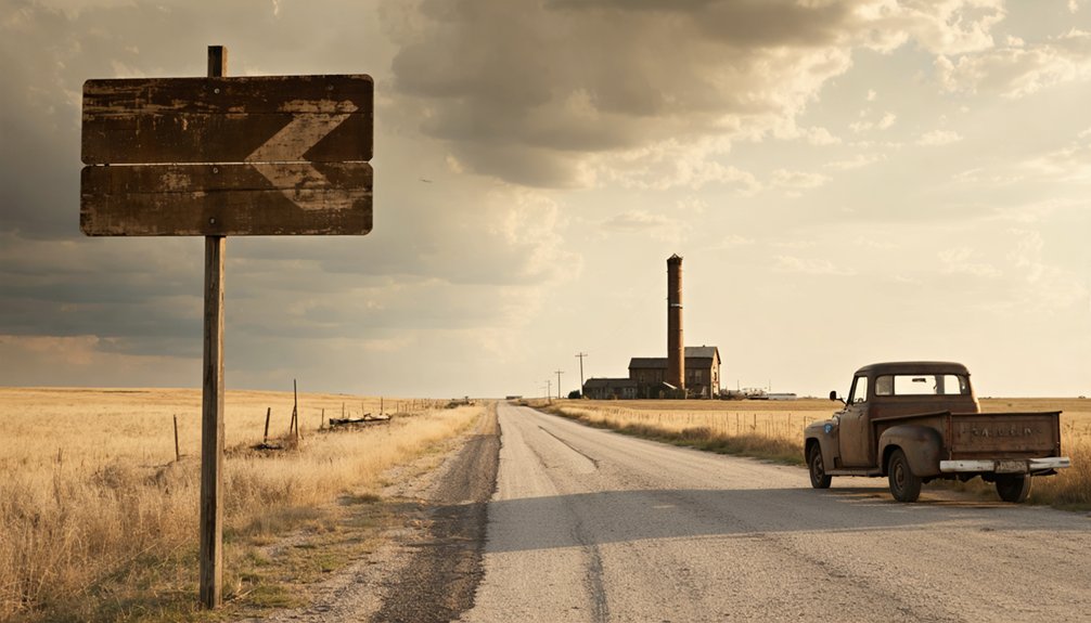 abandoned small town kansas ghost town